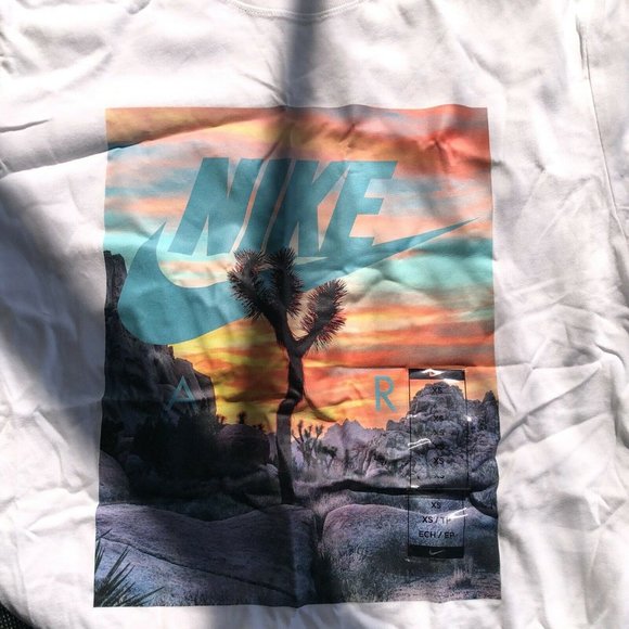 Nike Festival Photo Tee White Short Sleeve Joshua - Picture 7 of 8